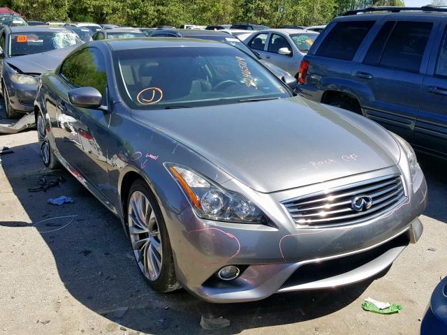 JN1CV6EK9EM112147 - 2014 INFINITI Q60 JOURNE GRAY photo 1