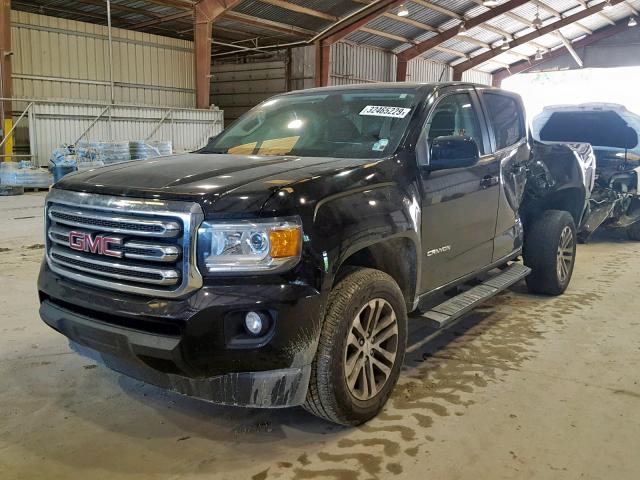 1GTG5BEA8F1224536 - 2015 GMC CANYON SLE BLACK photo 2