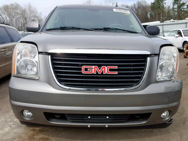 1GKFK13058J114625 - 2008 GMC YUKON GRAY photo 9