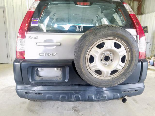 JHLRD68525C017308 - 2005 HONDA CR-V LX  photo 9