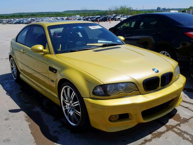 WBSBL93404PN56494 - 2004 BMW M3 YELLOW photo 1