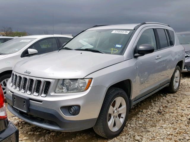 1J4NT1FB7BD190171 - 2011 JEEP COMPASS SP ვერცხლისფერი ფოტო 2