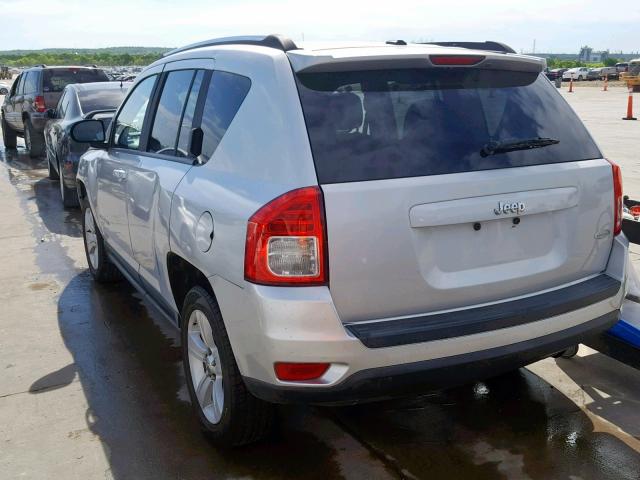 1J4NT1FB7BD190171 - 2011 JEEP COMPASS SP ვერცხლისფერი ფოტო 3