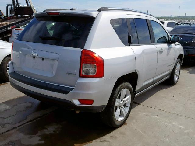 1J4NT1FB7BD190171 - 2011 JEEP COMPASS SP ვერცხლისფერი ფოტო 4