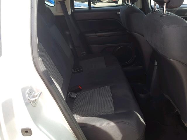 1J4NT1FB7BD190171 - 2011 JEEP COMPASS SP ვერცხლისფერი ფოტო 6