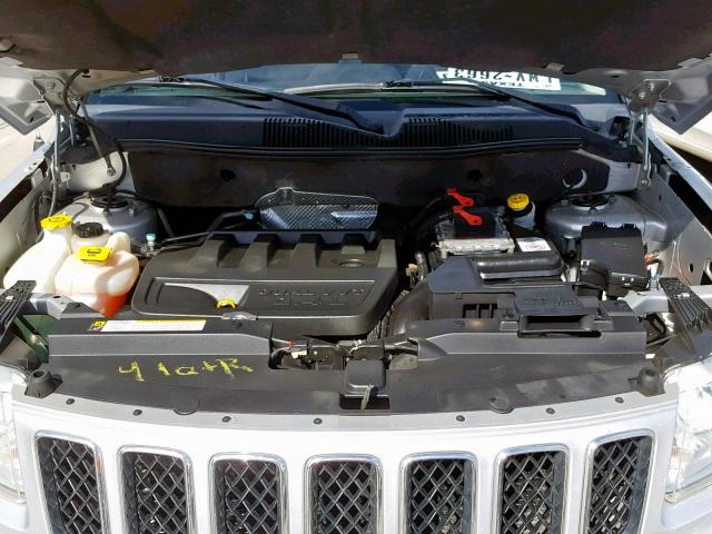 1J4NT1FB7BD190171 - 2011 JEEP COMPASS SP ვერცხლისფერი ფოტო 7
