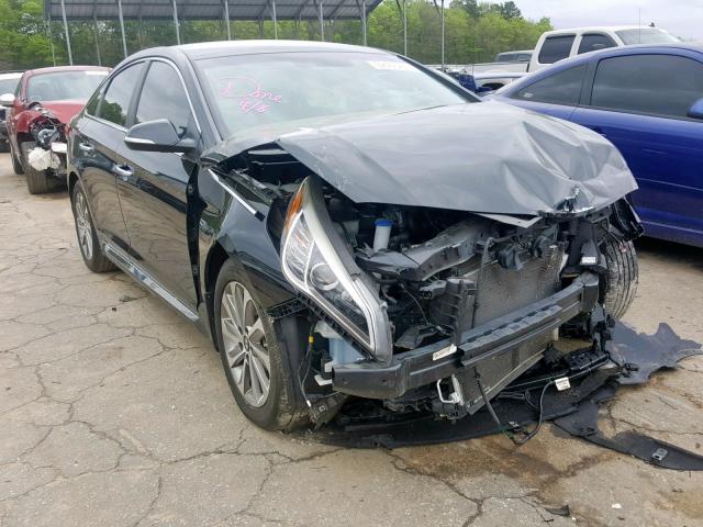 5NPE34AF5FH246223 - 2015 HYUNDAI SONATA SPO BLACK photo 1