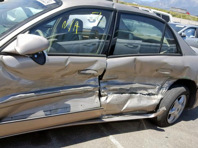 2G4WB55KX21159932 - 2002 BUICK REGAL LS BEIGE photo 9