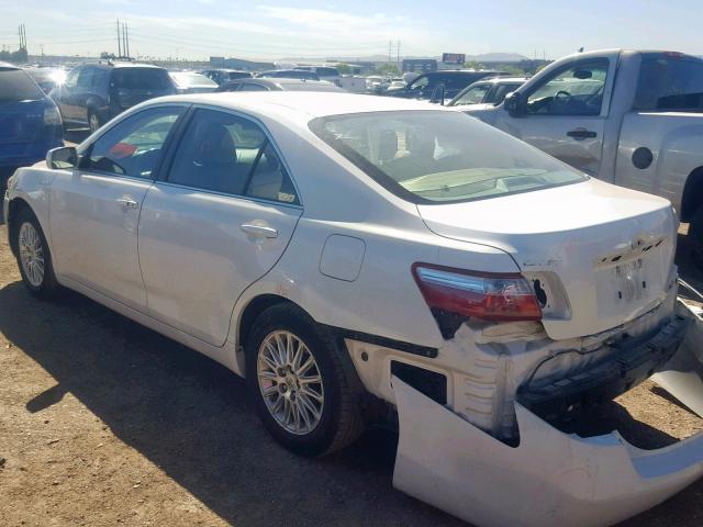 4T1BB46K97U017400 - 2007 TOYOTA CAMRY NEW WHITE photo 3