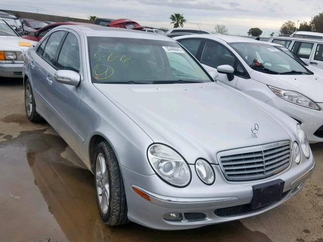 WDBUF56J66A977125 - 2006 MERCEDES-BENZ E 350 SILVER photo 1