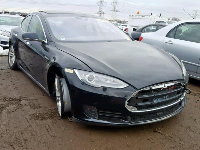 5YJSA1S20FF095308 - 2015 TESLA MODEL S 70 BLACK photo 1