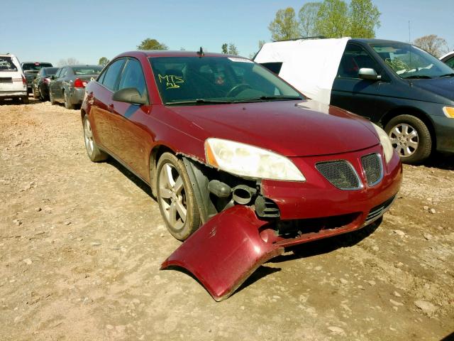 1G2ZH57N584157868 - 2008 PONTIAC G6 GT RED photo 1