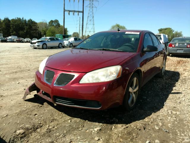 1G2ZH57N584157868 - 2008 PONTIAC G6 GT RED photo 2