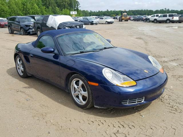 WP0CA29832U625065 - 2002 PORSCHE BOXSTER BLUE photo 1