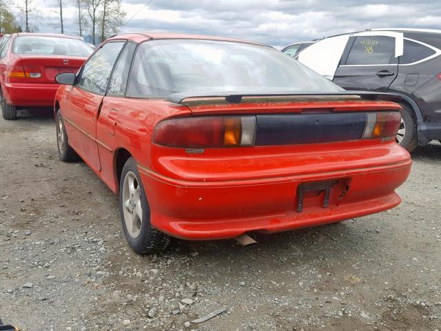 J81RF2362P7510901 - 1993 GEO STORM RED photo 3