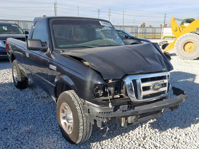 1FTKR1AD8APA19863 - 2010 FORD RANGER BLACK photo 1