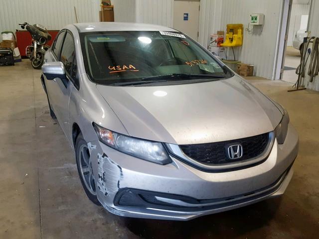 2HGFB2F79FH513726 - 2015 HONDA CIVIC SE SILVER photo 1