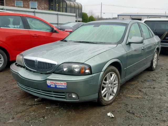 1LNHM87A14Y630164 - 2004 LINCOLN LS GREEN photo 2