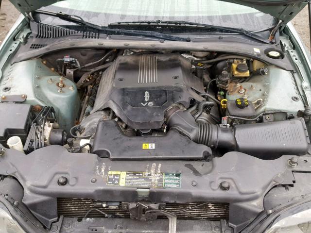 1LNHM87A14Y630164 - 2004 LINCOLN LS GREEN photo 7