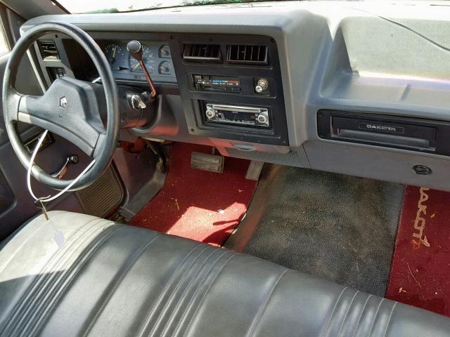 1B7FL26X2LS624912 - 1990 DODGE DAKOTA RED photo 9