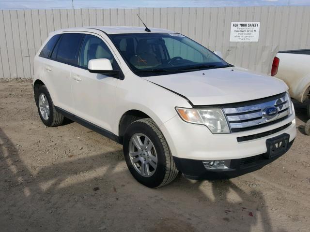 2FMDK48C98BA03776 - 2008 FORD EDGE SEL WHITE photo 1