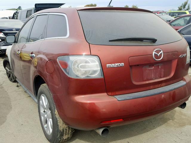 JM3ER29L270135597 - 2007 MAZDA CX-7 BURGUNDY photo 3