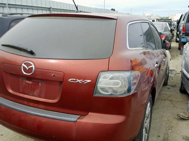 JM3ER29L270135597 - 2007 MAZDA CX-7 BURGUNDY photo 4