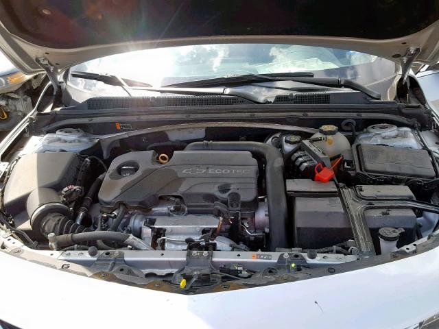 1G1ZB5STXHF204408 - 2017 CHEVROLET MALIBU LS ვერცხლისფერი ფოტო 7