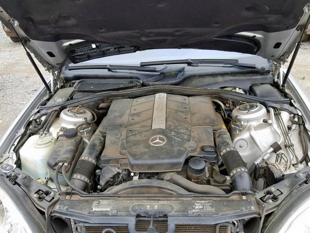 WDBNG83J63A343963 - 2003 MERCEDES-BENZ S 430 4MAT SILVER photo 7