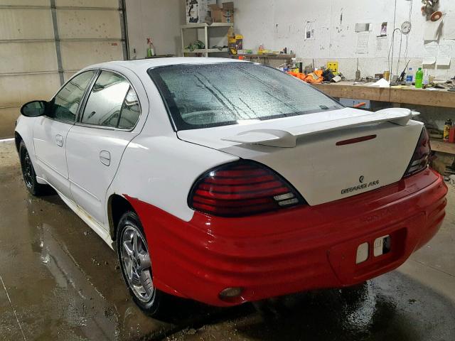 1G2NF52E04M523113 - 2004 PONTIAC GRAND AM S WHITE photo 3