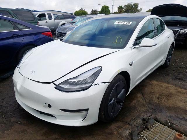 5YJ3E1EB4LF619575 - 2020 TESLA MODEL 3  photo 2