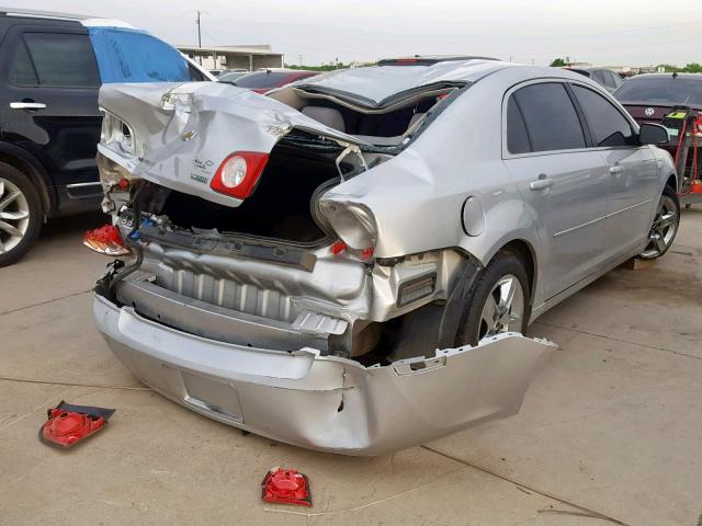1G1ZC5E03AF188685 - 2010 CHEVROLET MALIBU 1LT SILVER photo 4