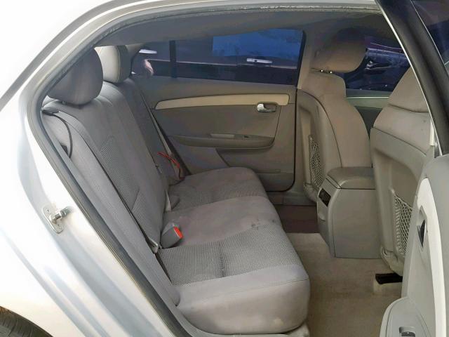 1G1ZC5E03AF188685 - 2010 CHEVROLET MALIBU 1LT SILVER photo 6