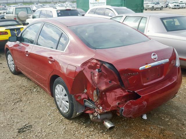 1N4AL21E38N503818 - 2008 NISSAN ALTIMA 2.5 BURGUNDY photo 3