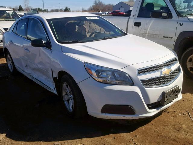 1G11B5SA5DF191640 - 2013 CHEVROLET MALIBU LS WHITE photo 1