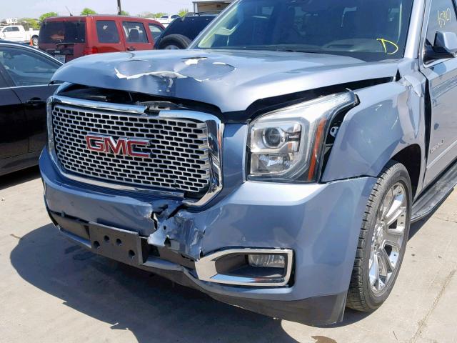 1GKS2CKJXGR156129 - 2016 GMC YUKON DENA BLUE photo 9