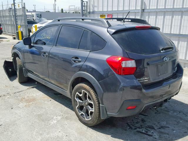 JF2GPAVC4D2838353 - 2013 SUBARU XV CROSSTR CHARCOAL photo 3