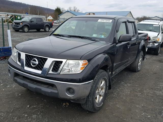 1N6AD07W79C414114 - 2009 NISSAN FRONTIER C BLACK photo 2