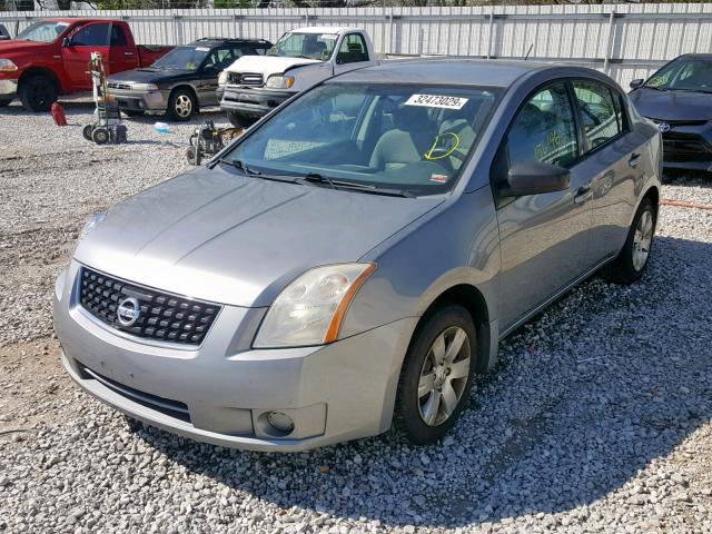 3N1AB61E18L723370 - 2008 NISSAN SENTRA 2.0 SILVER photo 2