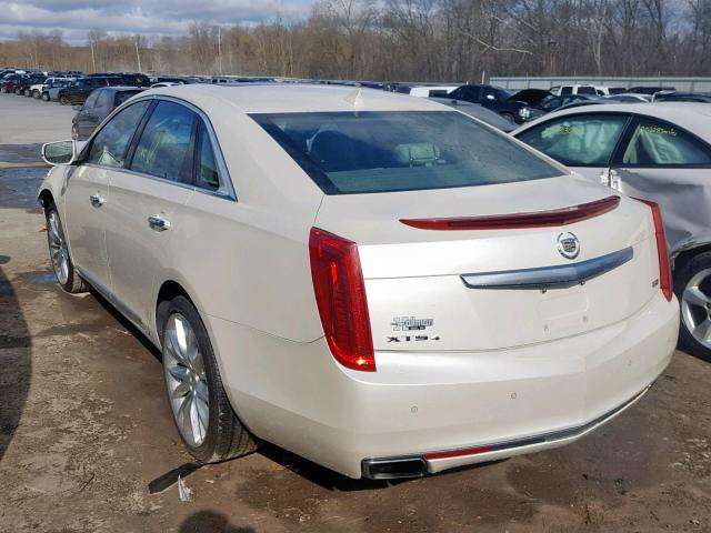 2G61V5S3XD9135396 - 2013 CADILLAC XTS PLATIN WHITE photo 3