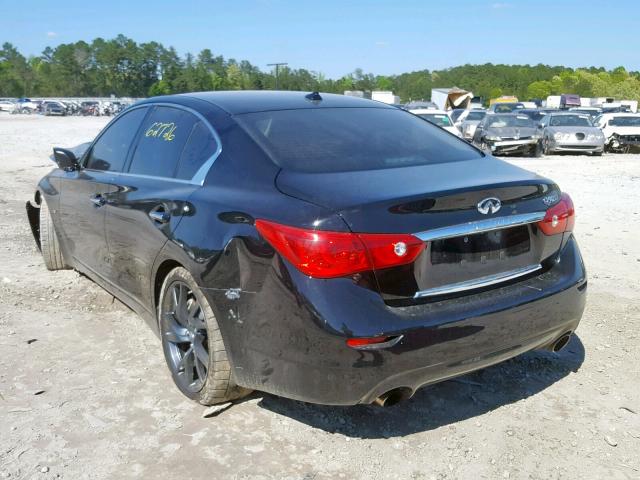 JN1BV7AP4FM348094 - 2015 INFINITI Q50 BASE BLACK photo 3