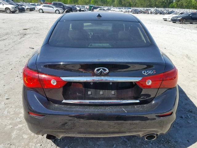 JN1BV7AP4FM348094 - 2015 INFINITI Q50 BASE BLACK photo 9