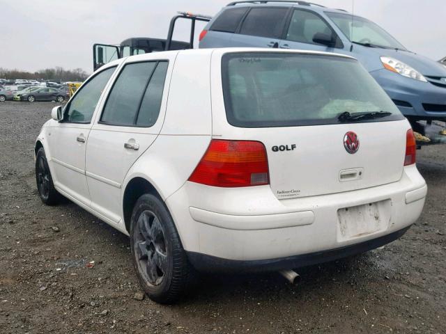 9BWFL61J164003234 - 2006 VOLKSWAGEN GOLF GL WHITE photo 3