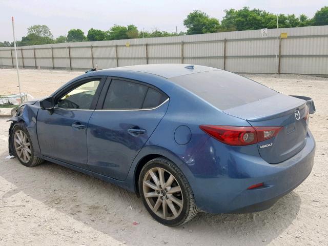 3MZBN1V75HM116032 - 2017 MAZDA 3 TOURING BLUE photo 3