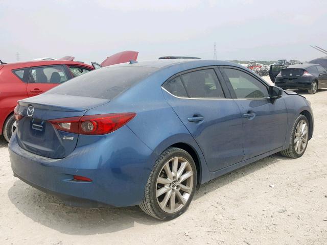 3MZBN1V75HM116032 - 2017 MAZDA 3 TOURING BLUE photo 4