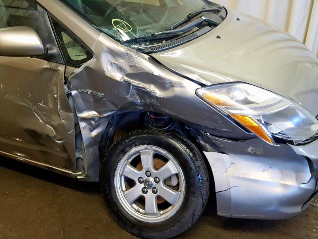 JTDKB20U777568913 - 2007 TOYOTA PRIUS GOLD photo 9