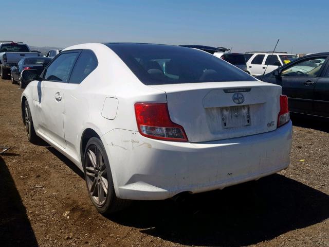 JTKJF5C71D3064599 - 2013 TOYOTA SCION TC თეთრი ფოტო 3