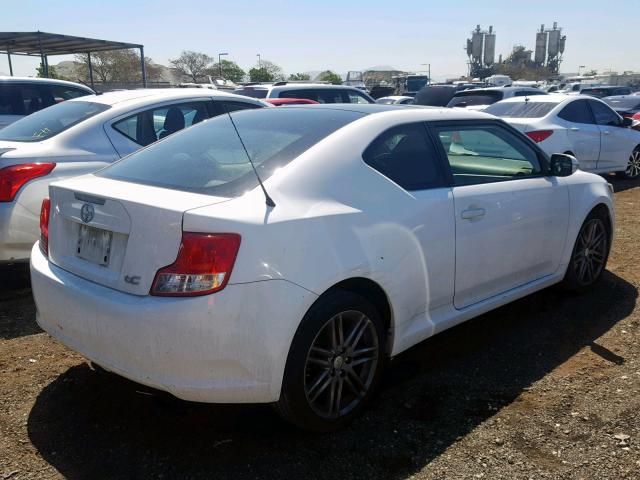 JTKJF5C71D3064599 - 2013 TOYOTA SCION TC თეთრი ფოტო 4
