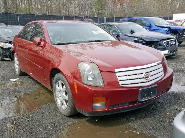 1G6DP577270167163 - 2007 CADILLAC CTS HI FEA RED photo 1