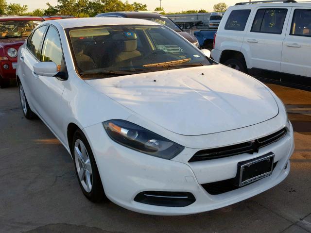 1C3CDFBB6FD146184 - 2015 DODGE DART SXT WHITE photo 1